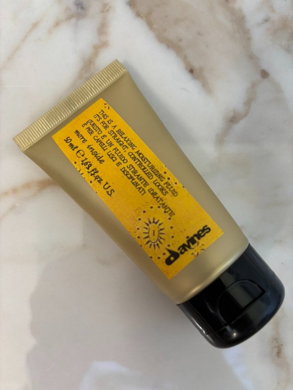 NEW! Travel Size Davines This is a Relaxing Moisturizing Fluid 1.69 Fl. oz